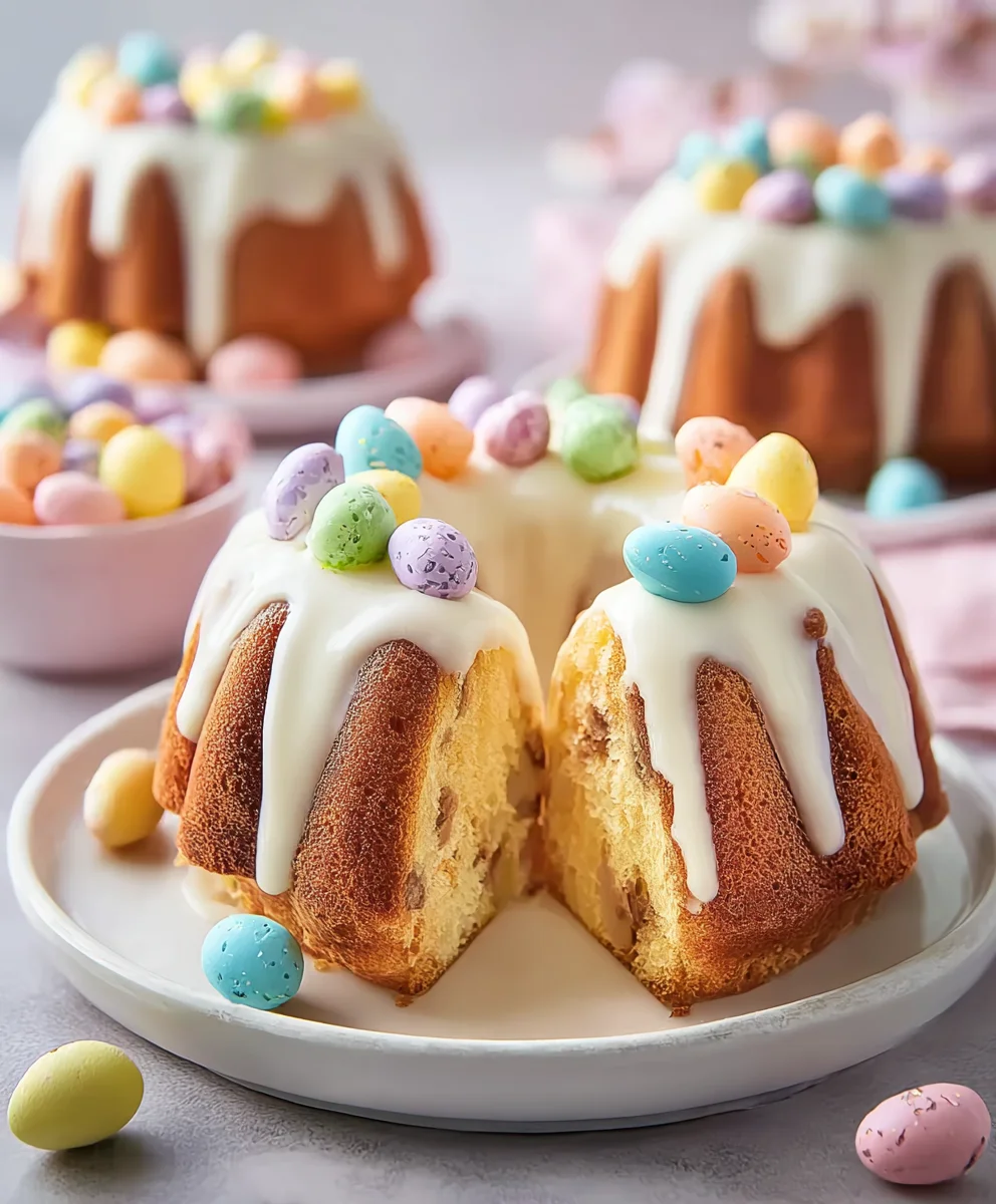 Surprise Inside Easter Bundt Cakes-Festive Delight