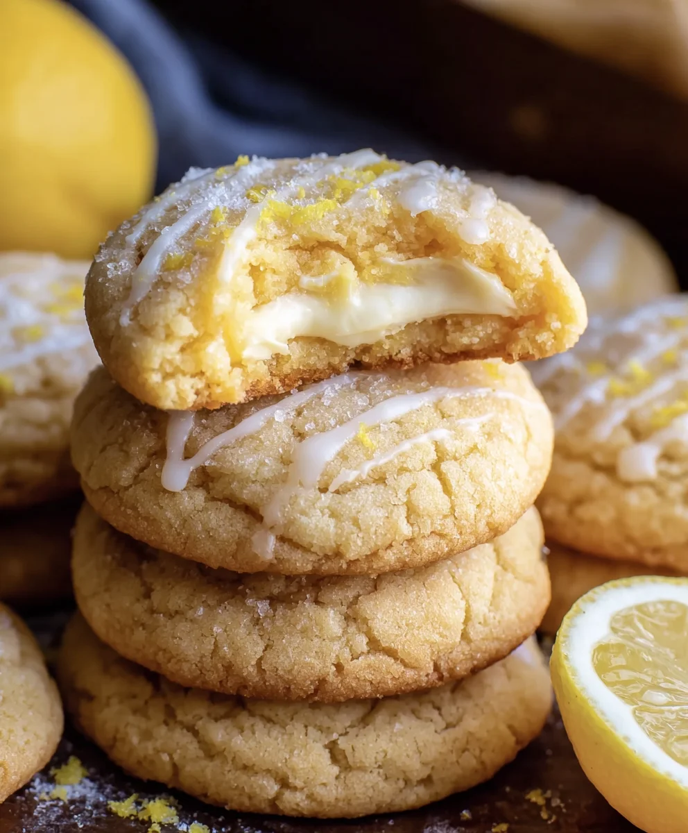 Lemon Cheesecake Cookies - Easy & Delicious Treat