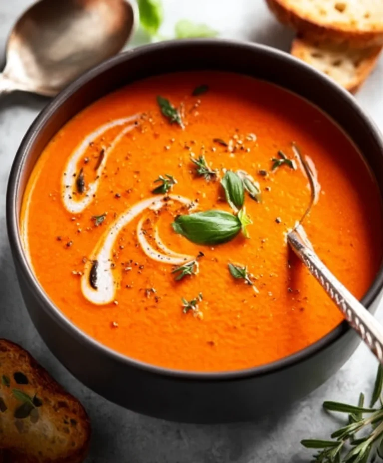 Creamy Tomato Soup Winter Comfort Canned Tomatoes