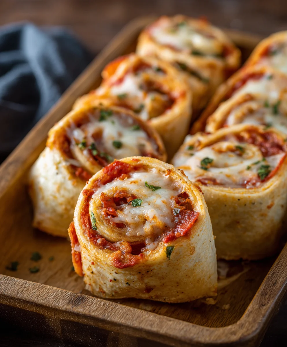 Easy Beef Pizza Roll Ups- Quick Kid Friendly Treat
