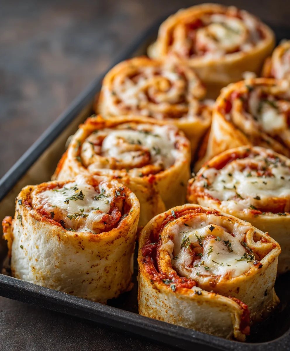 Easy Beef Pizza Roll Ups- Quick Kid Friendly Treat