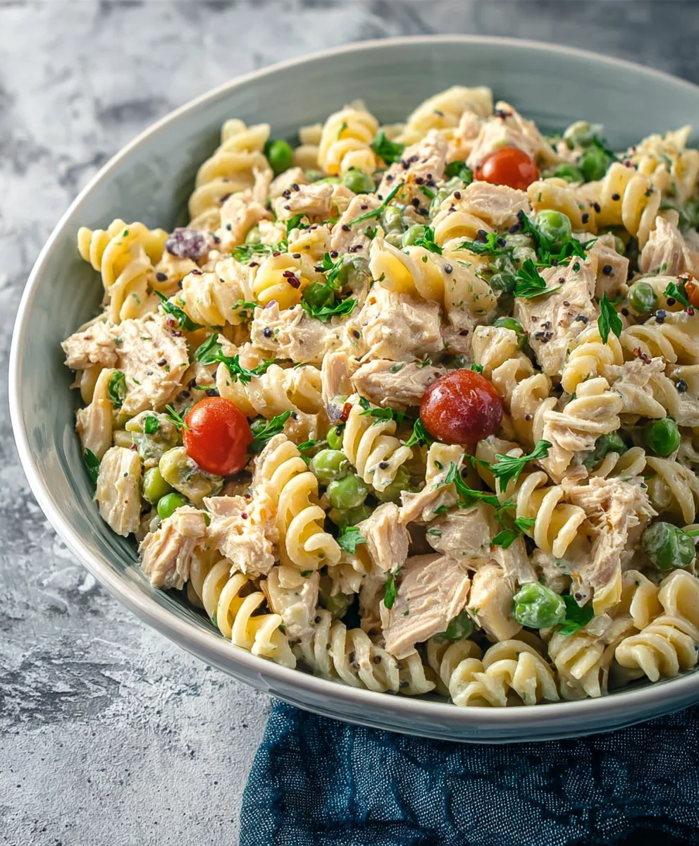 Easy Tuna Pasta Salad- Quick & Delicious Meal Idea