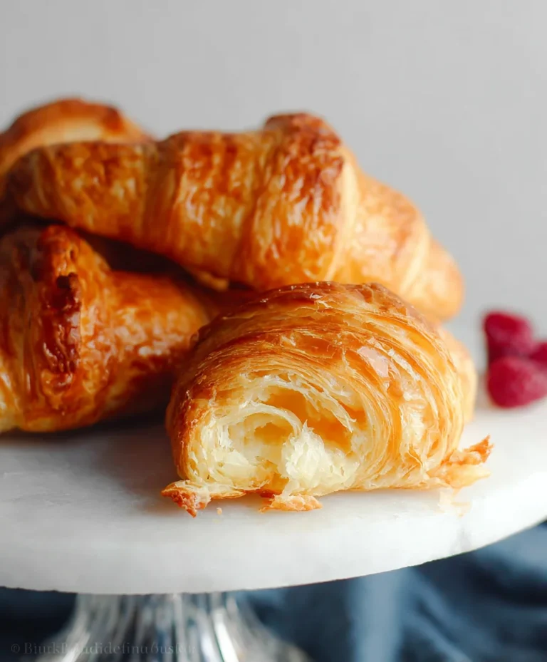 Flaky Homemade Croissant Recipe- Easy & Delicious
