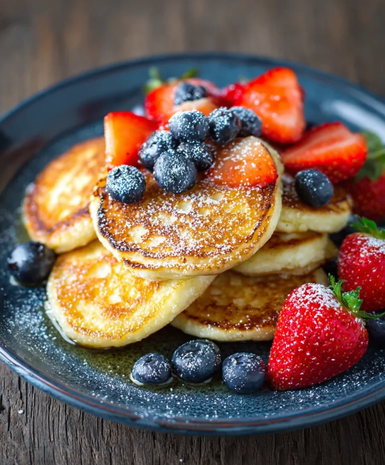 Easy Cottage Cheese Pancakes – Delicious & Healthy Breakfast