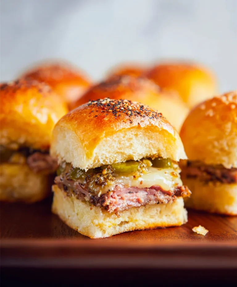 Juicy Beef Cuban Sliders- Easy Weeknight Meal