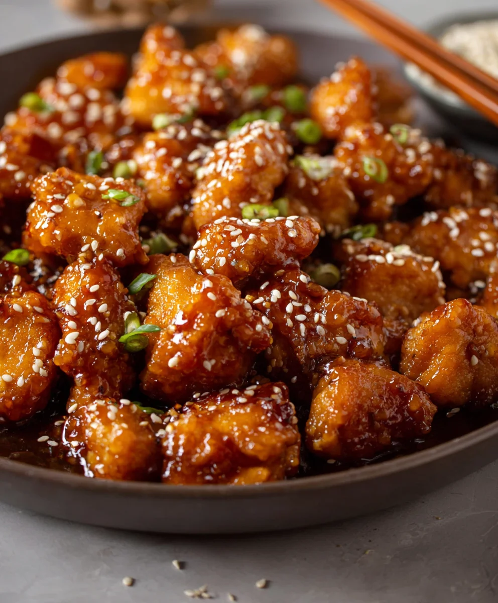Easy Honey Sesame Chicken Recipe