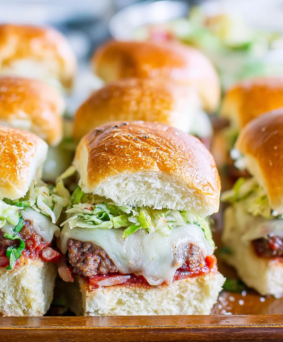 Beef Grinder Sliders-Easy Italian-Inspired Bites
