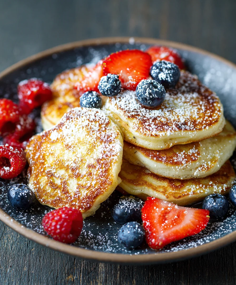 Easy Cottage Cheese Pancakes - Delicious & Healthy Breakfast