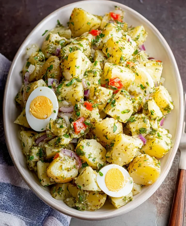 Italian Potato Salad- Fresh & Flavorful Recipe