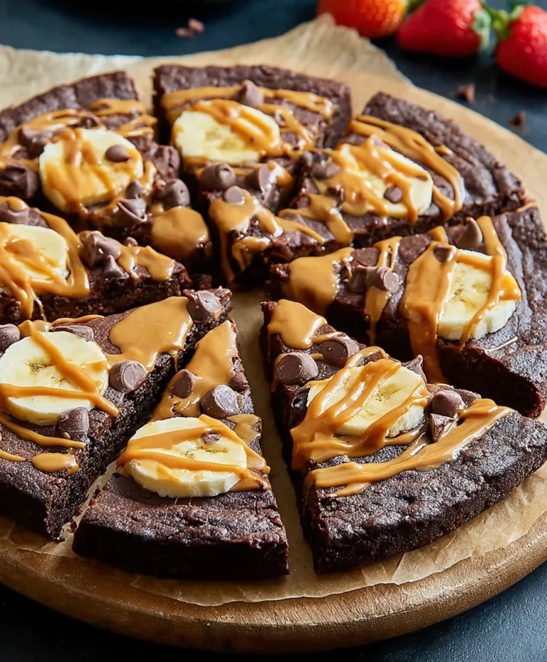 Decadent Chocolate Peanut Butter Pizza – Easy Dessert Recipe