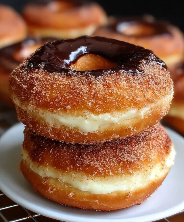 Bailey's Cheesecake Doughnuts
