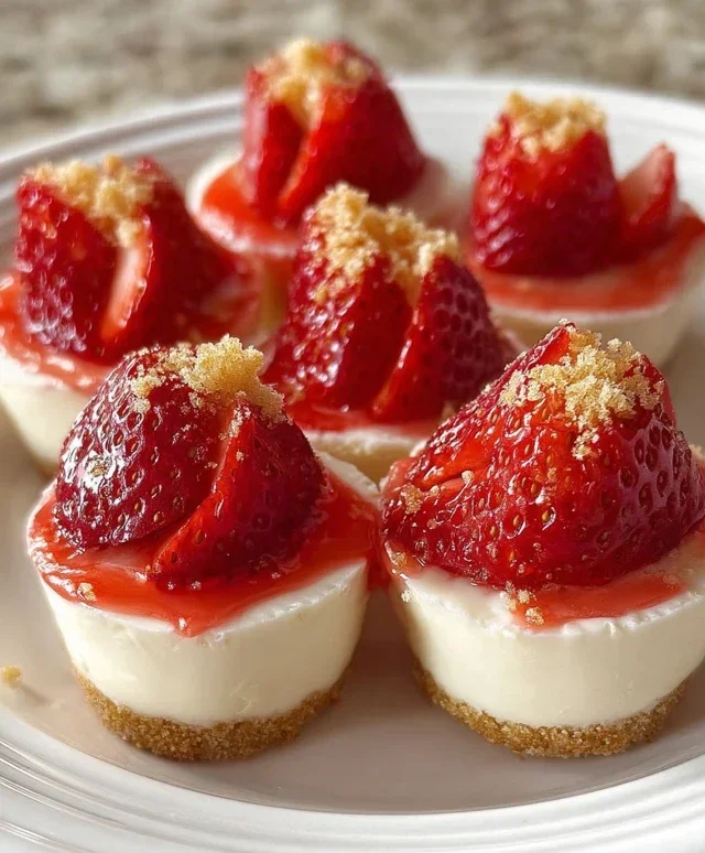 Cheesecake Deviled Strawberries