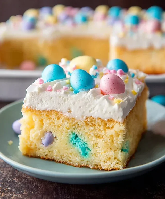 Easter Poke Cake