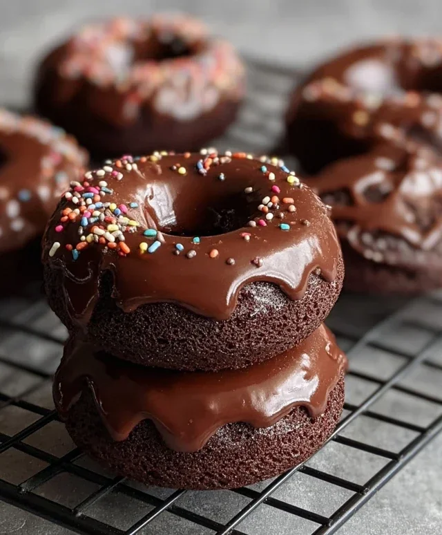 Chocolate Baked Donuts
