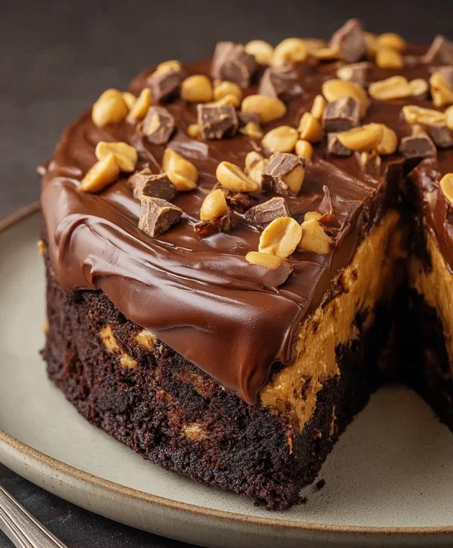 Chocolate Peanut Butter Cake