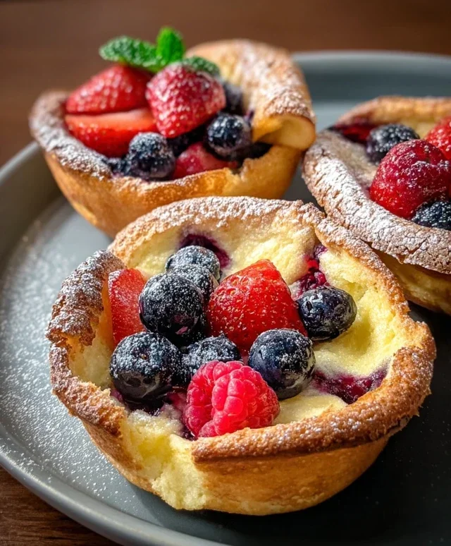 Mini Berry Dutch Babies