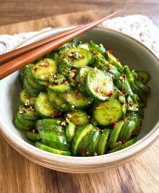 Spicy Asian Cucumber Salad