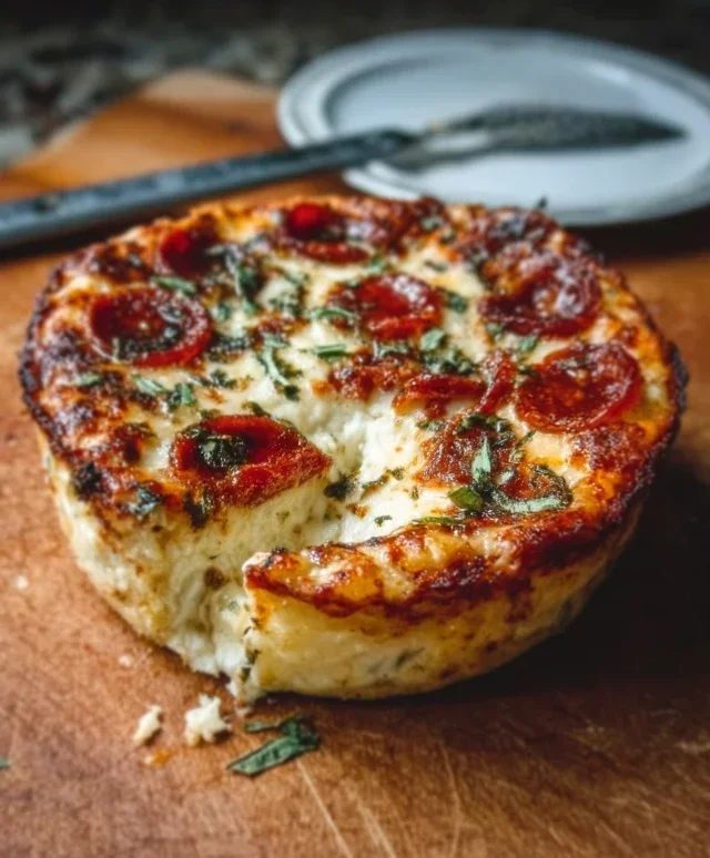Cottage Cheese Pizza Bowl