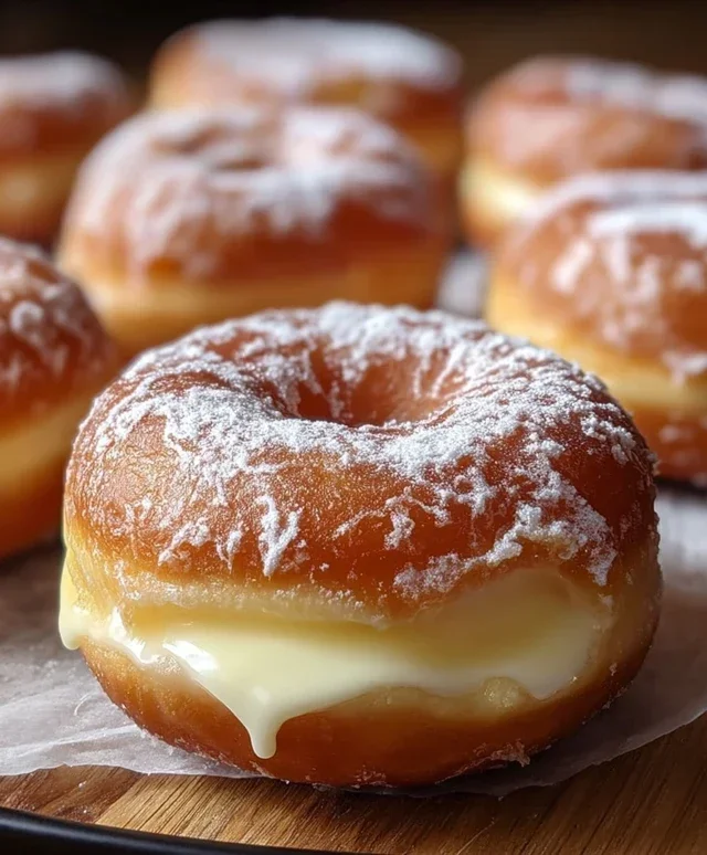 Milky Cheese Donuts