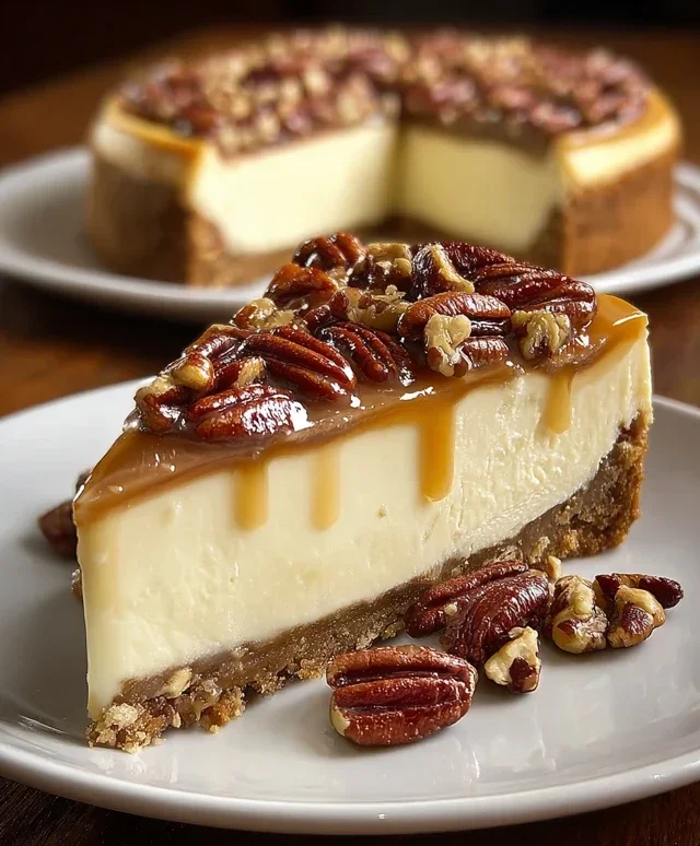 Butter Pecan Cheesecake
