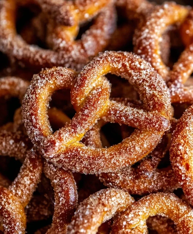 Cinnamon Sugar Pretzels