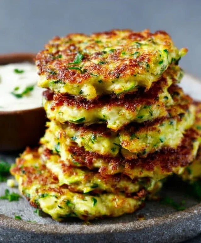 Crispy and Easy Zucchini Fritters Recipe