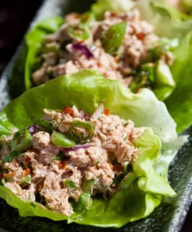 Tuna Lettuce Wraps