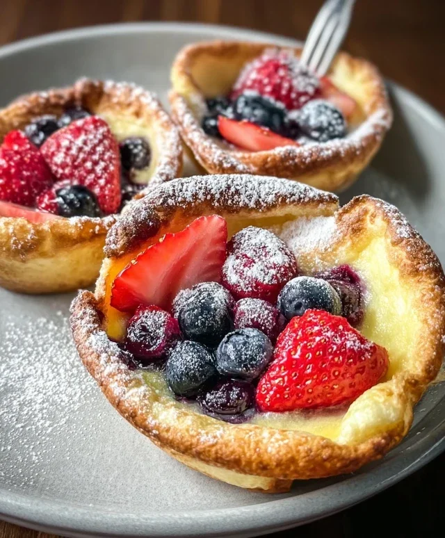 Mini Berry Dutch Babies