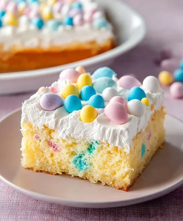Easter Poke Cake