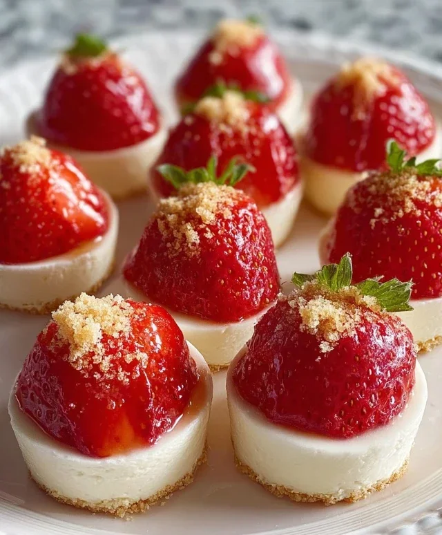 Cheesecake Deviled Strawberries