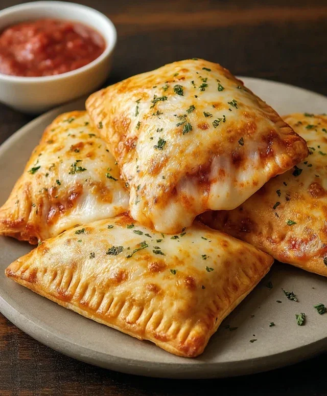 Cheesy Pizza Pockets