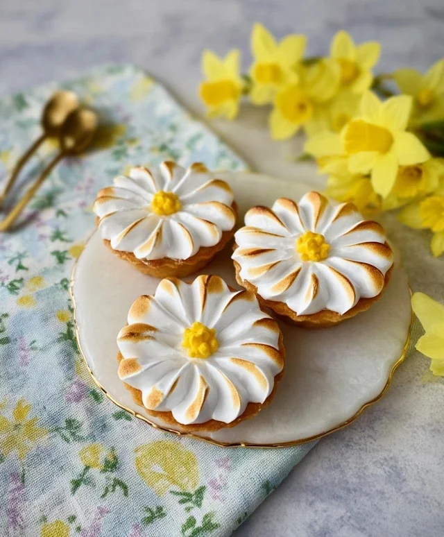Daisy Lemon Meringue Pies