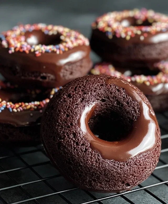 Chocolate Baked Donuts