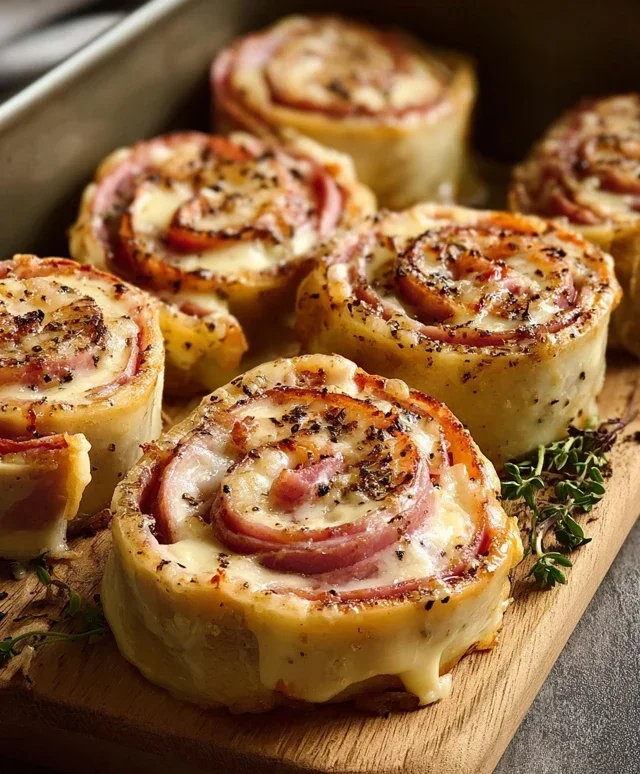 Beef Beef Ham and Cheese Pinwheels
