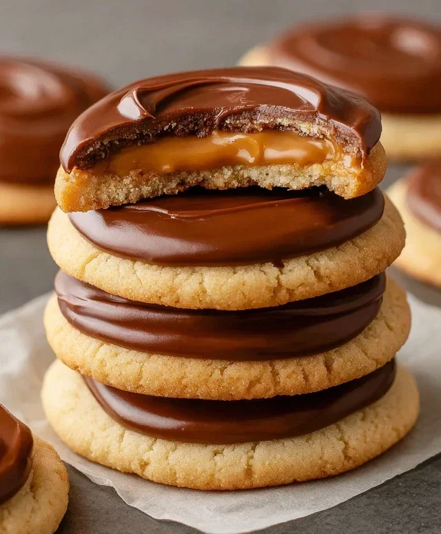 Twix Cookies