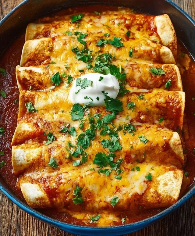 Delicious Chicken Enchiladas