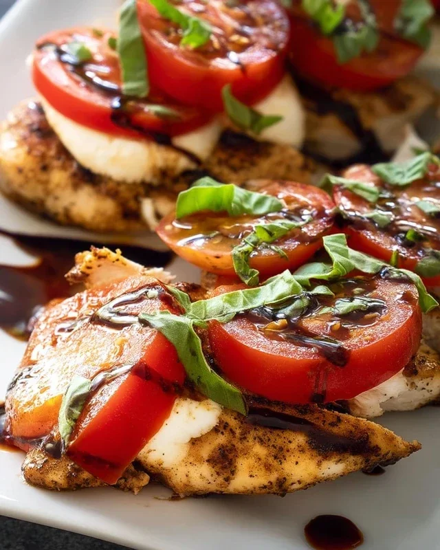 Grilled Chicken Caprese