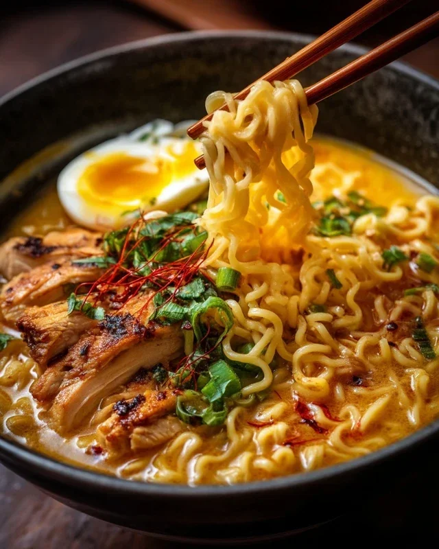 Creamy Garlic Chicken Ramen: An Incredible Ultimate Recipe