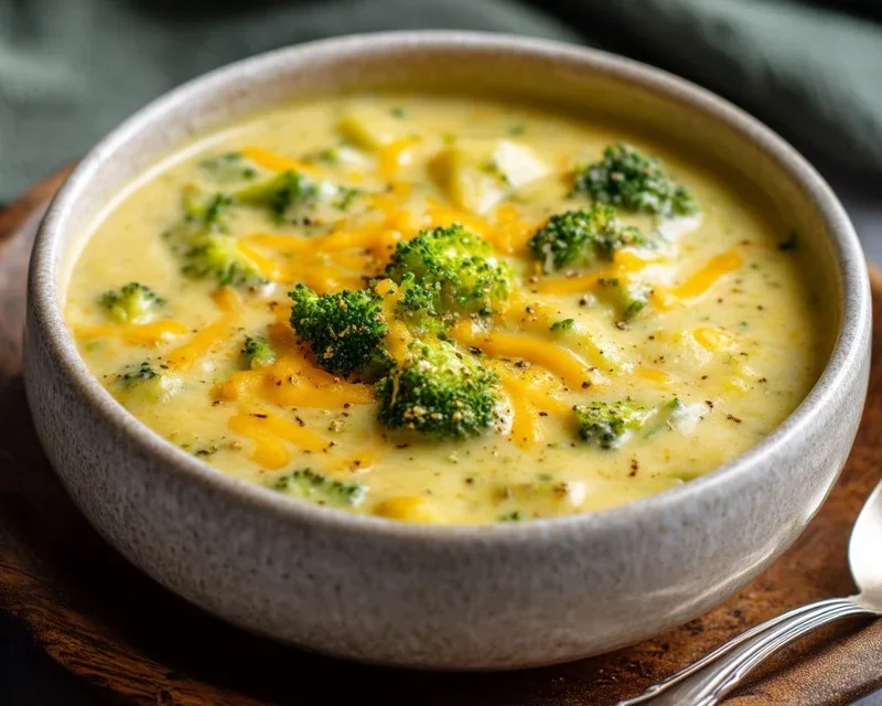 Broccoli Potato Cheese Soup Recipe