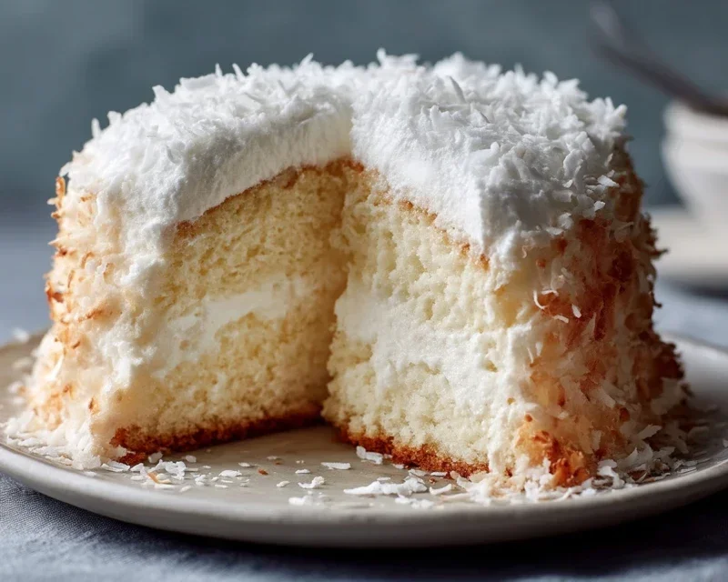 Sticky Coconut Cake