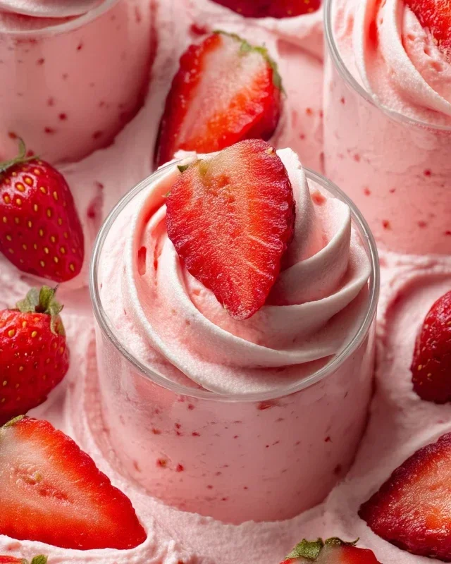 Strawberry Mousse