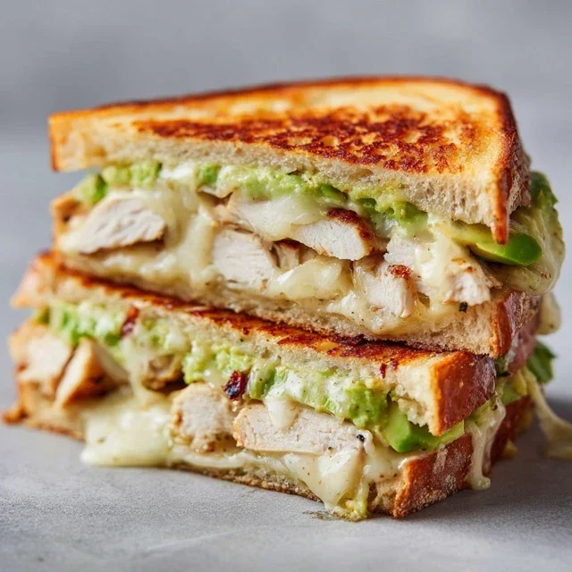 Chicken Avocado Melt Sandwich