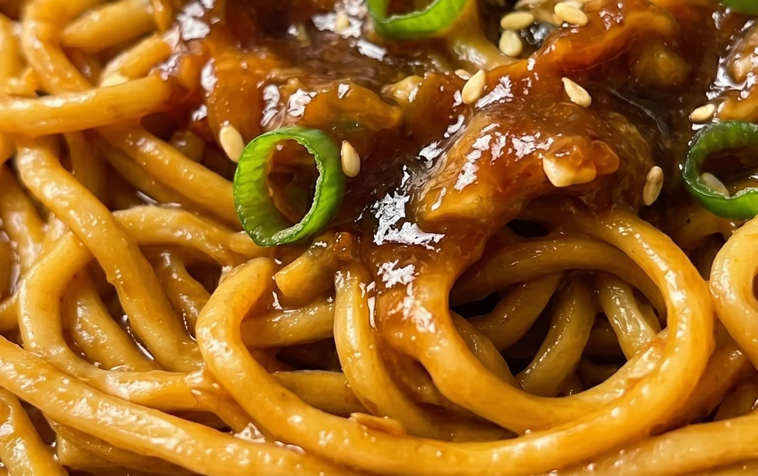 Easy Saucy Ramen Noodles