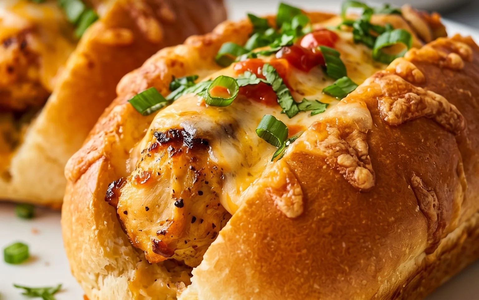 Cheesy Dynamite Chicken Buns
