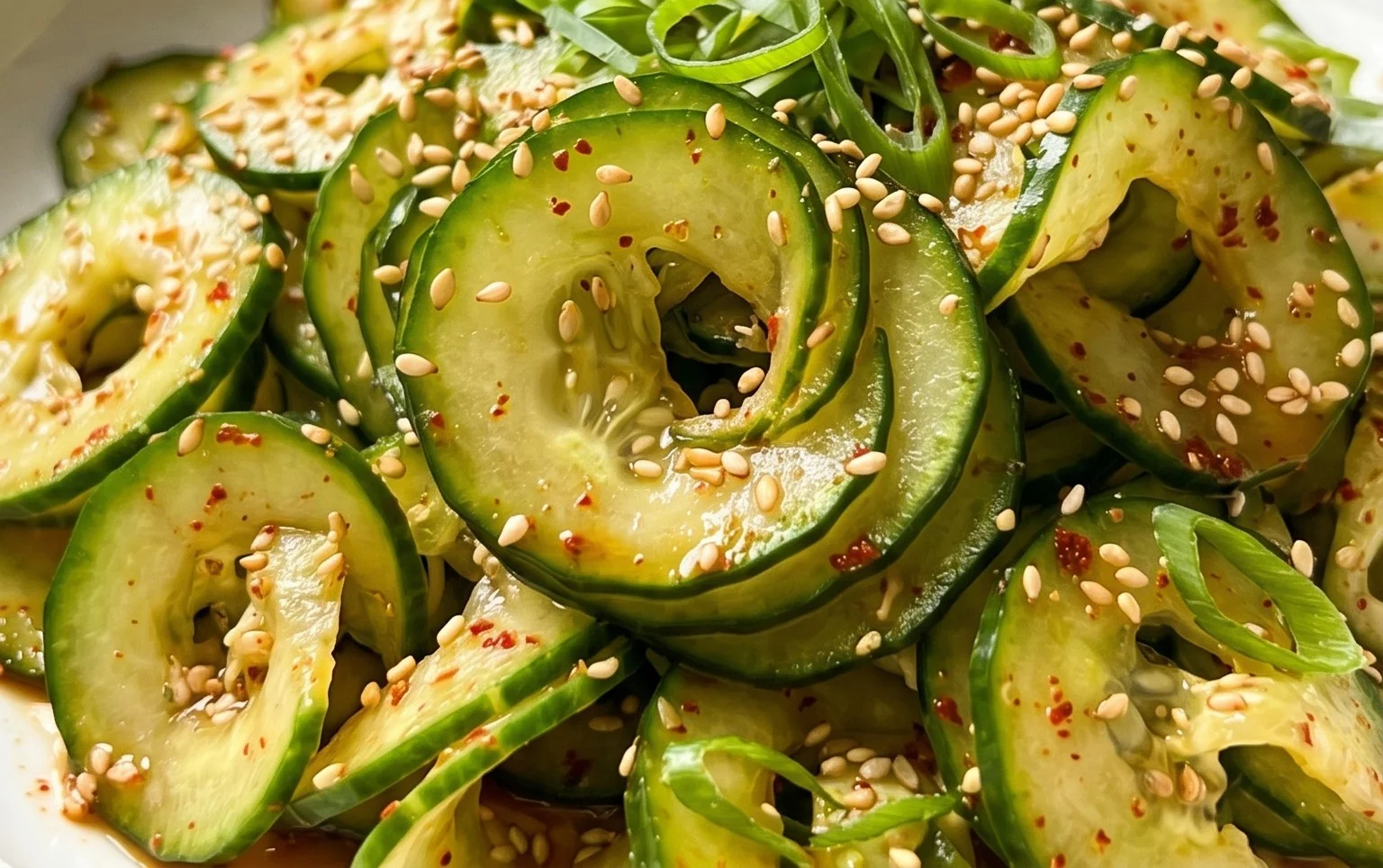 Spiral Cucumber Salad: Korean-Inspired Recipe