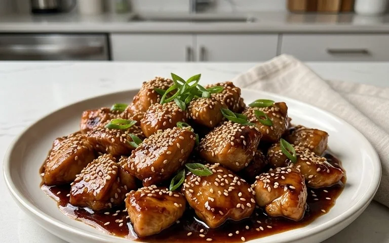 Healthy Sesame Chicken
