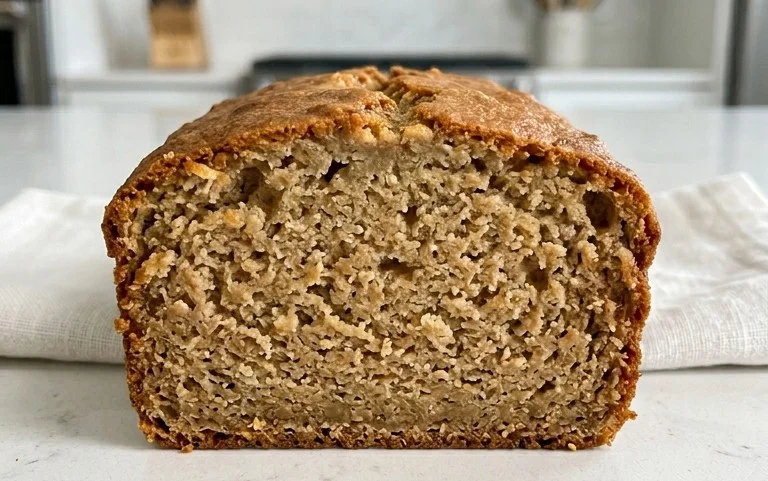 Healthy 5-Ingredient Flourless Banana Bread