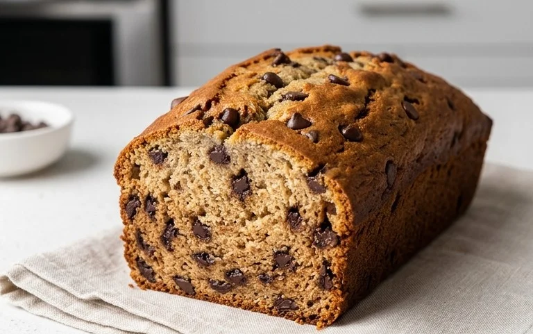 Easy Chocolate Chip Banana Bread