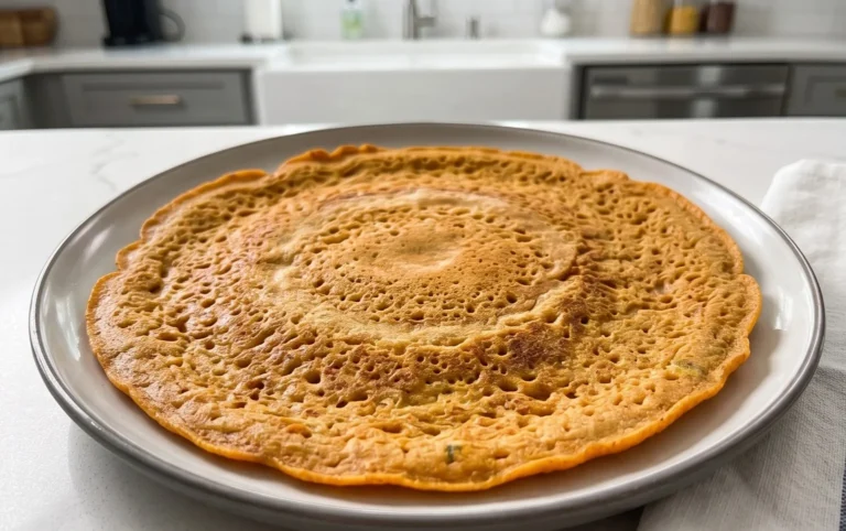 Masoor Dal Chilla | Savory Red Lentil Pancakes