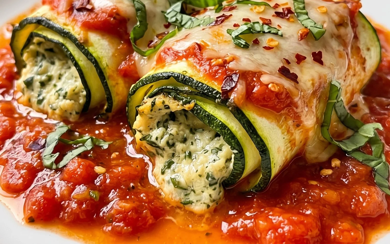 Vegan Zucchini Rollatini